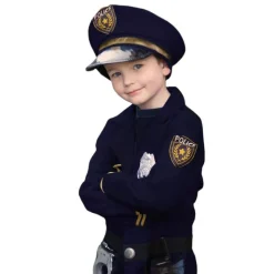 Great Pretenders Dress-Up Costume, Policeman with Hat and Accessories - Size 3-6 Years