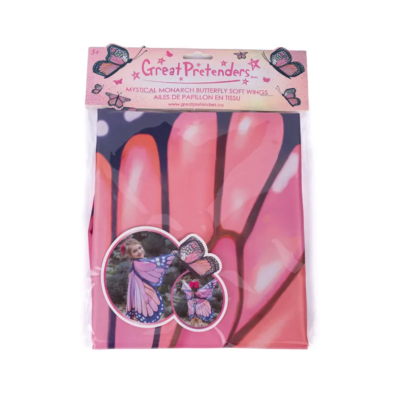 Great Pretenders Dress-Up Costume, Butterfly Wings, Mystical Soft - Ages 4-6 Years