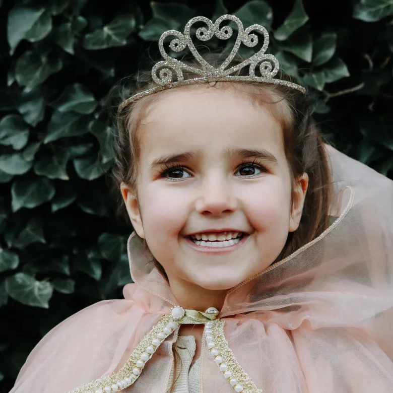 Great Pretenders Headband with Diadem, Gold Glitter