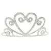 Great Pretenders Headband with Tiara, Silver Glitter