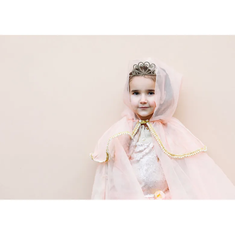 Great Pretenders Headband with Tiara, Silver Glitter