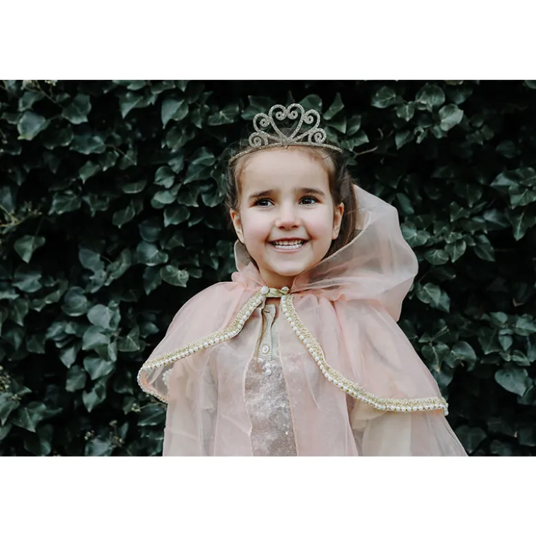 Great Pretenders Headband with Tiara, Silver Glitter