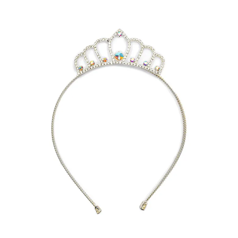 Great Pretenders Headband with Diadem, Rhinestone Tiara