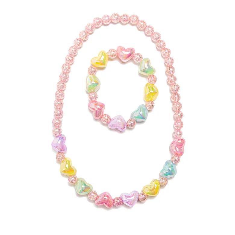 Great Pretenders Jewelry Set with Necklace and Bracelet, Bauble Bliss