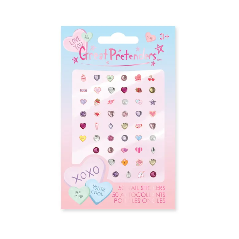 Great Pretenders Nail Stickers – Candy Heart