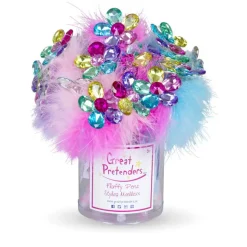 Great Pretenders Pen with Flower and Feather, Assorted Colours