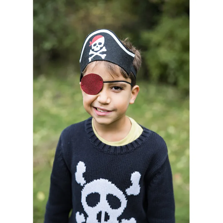 Great Pretenders Pirate Hat and Eye Patch