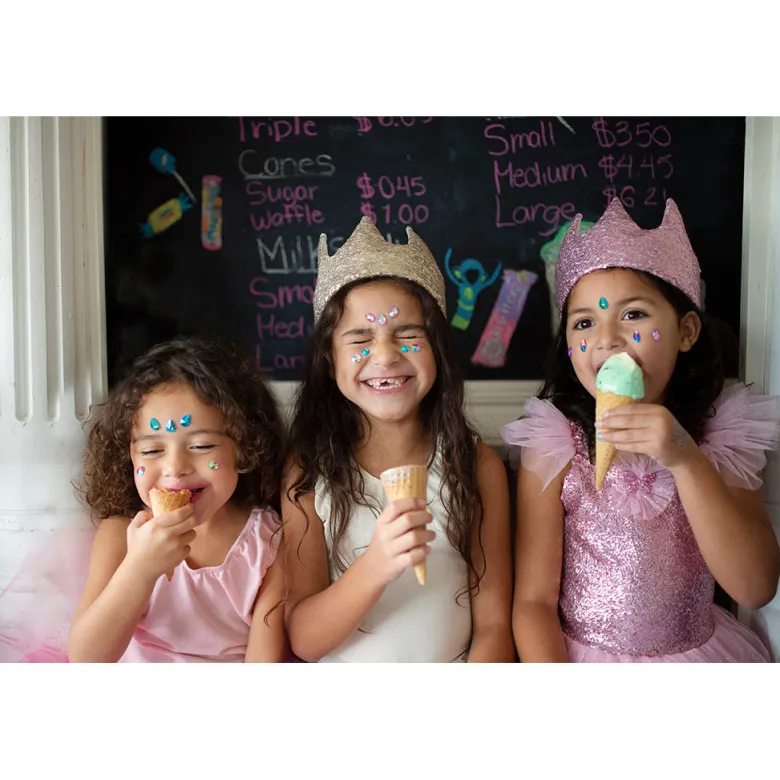 Great Pretenders Princess Crown, Gold Glitter