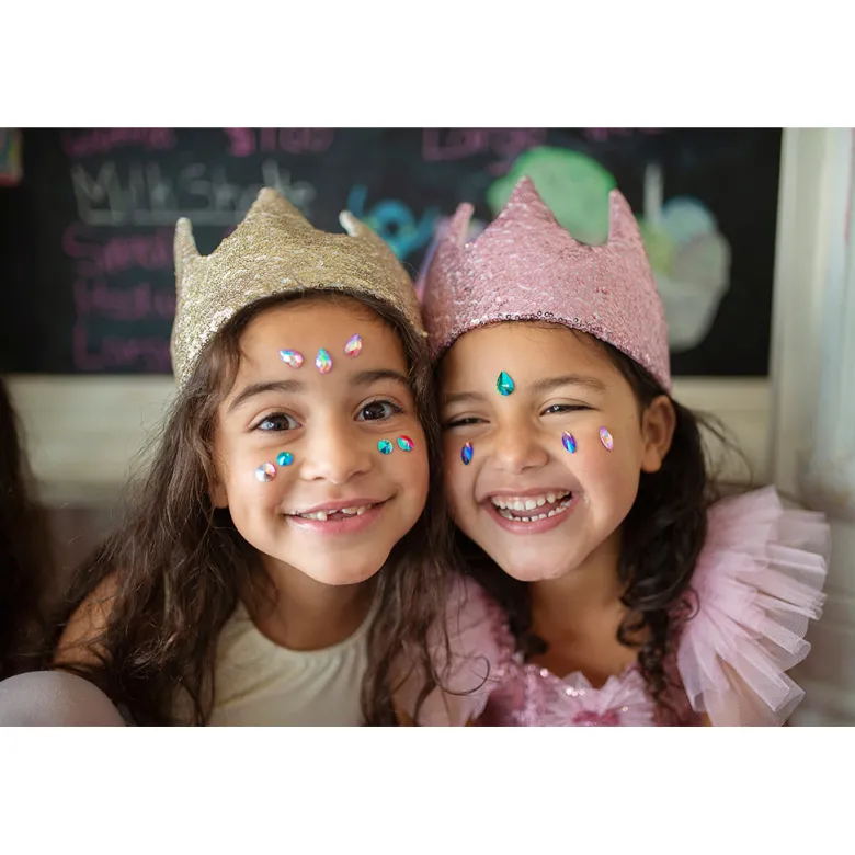Great Pretenders Princess Crown, Gold Glitter