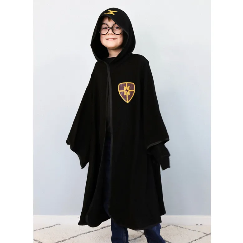 Great Pretenders Wizard's Cape and Glasses - Size 5-6 Years
