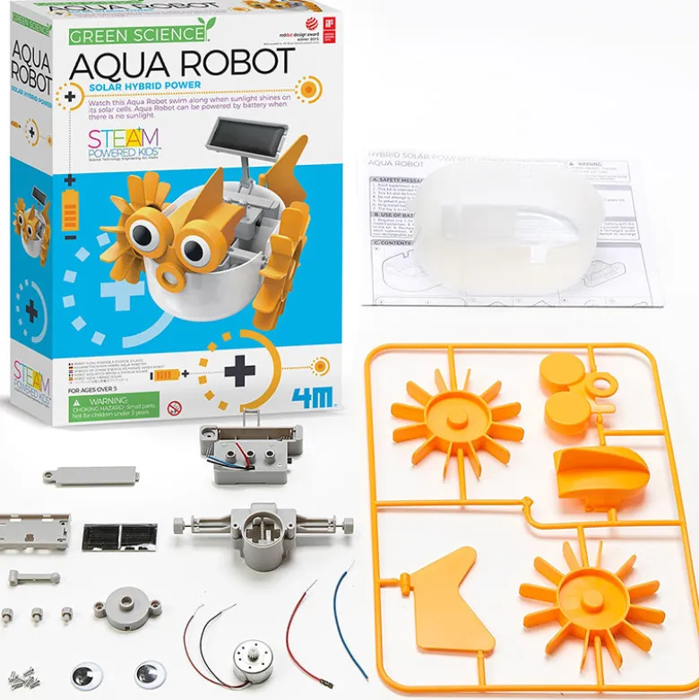 Green Science Experiment Set – Hybrid Solar Power – Aqua Robot