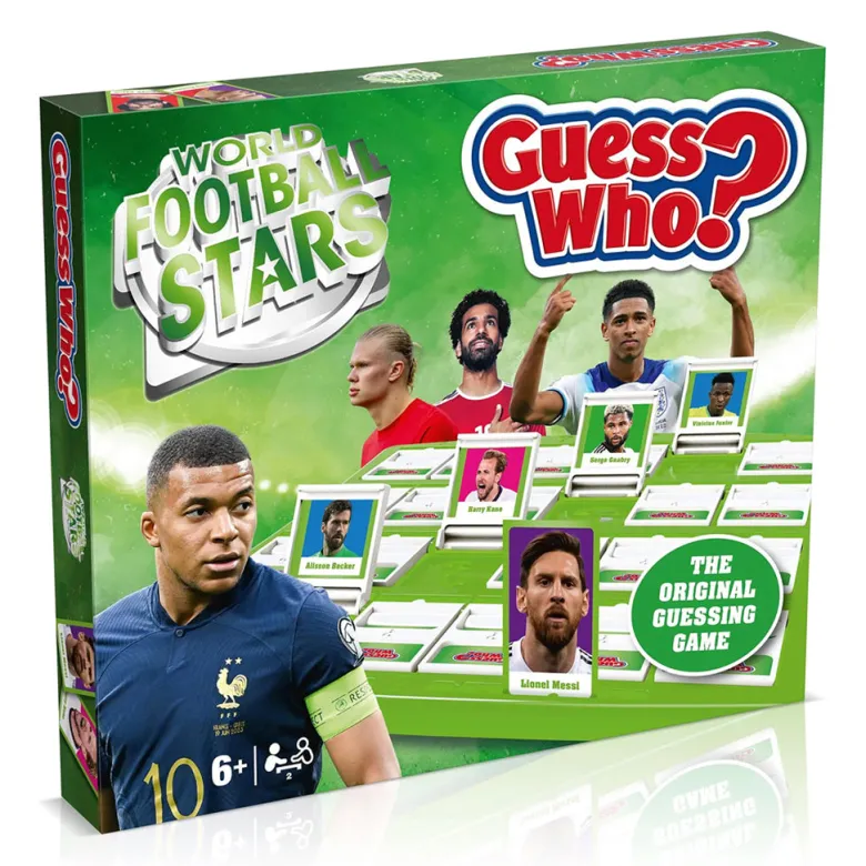 "Guess Who Game - World Football Stars 2025"