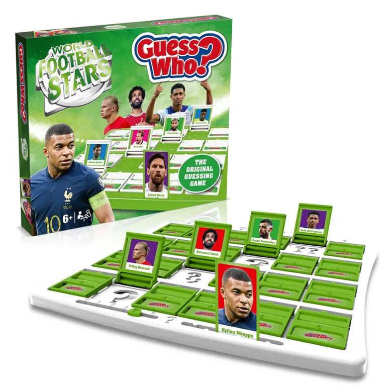 "Guess Who Game - World Football Stars 2025"