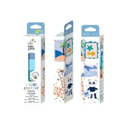 Haku Yoka, Square Crayons - Ocean Colors