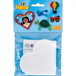 Hama Bead Boards - Small Heart, Set of 2 for Mini Beads