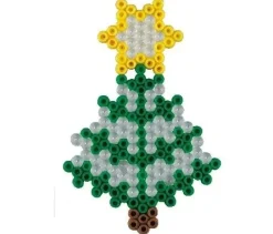 Hama Bead Set Mini, Christmas Tree, Reindeer or Christmas Bear, 2000 Beads