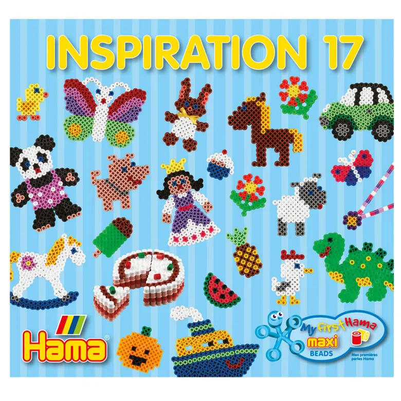 Hama Inspiration Book, Maxi Beads - No. 17