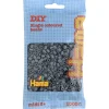 Hama Midi Beads in Bag, Dark Grey - 1000 pcs