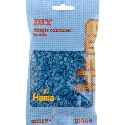Hama Midi Beads in Bag, Petrol - 1000 pcs