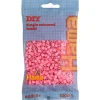 Hama Midi Beads in Bag, Pink - 1000 pcs