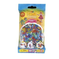 Hama Midi Beads in Bag with Glitter – 1000 pcs