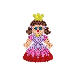 Hama Midi Group Pack, 4 Pegboards + 3000 Beads - Princess and Horse