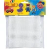 Hama Pegboards for Midi Beads – 2-Pack: Large Round & Large Square