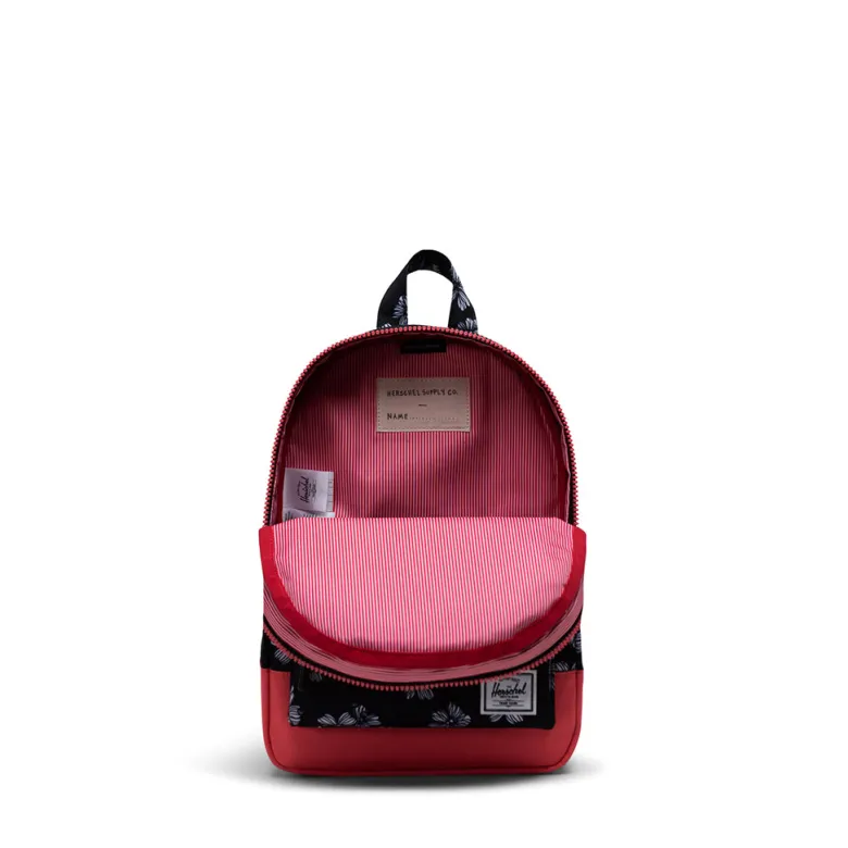 Herschel Heritage Kids Backpack, Small – Sketch Bloom/Calypspo Coral