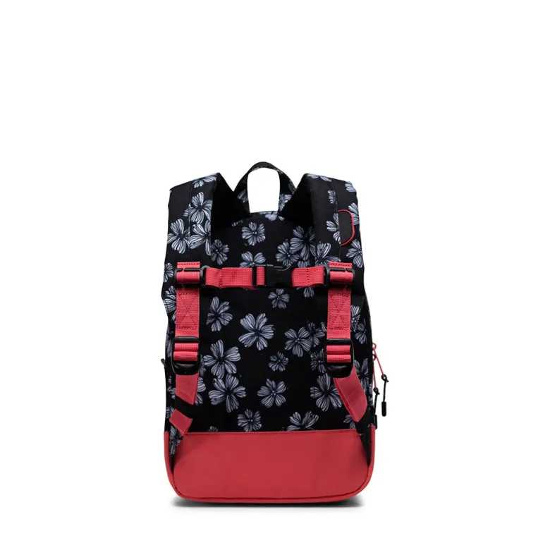 Herschel Heritage Kids Backpack, Small – Sketch Bloom/Calypspo Coral