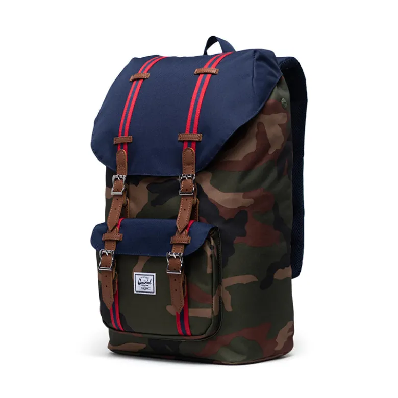 Herschel Little America Backpack - Woodland Camo/Peacoat/Tan