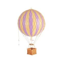 Hot Air Balloon, Lavender - 18 cm