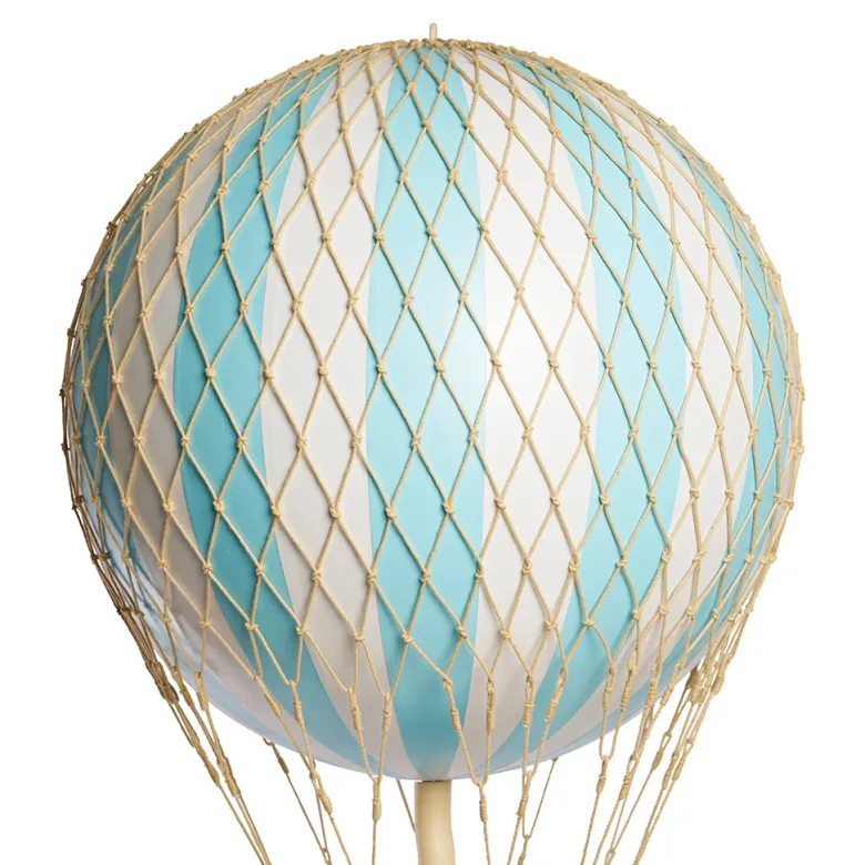Hot Air Balloon, Royal Aero, Light Blue - 32 cm