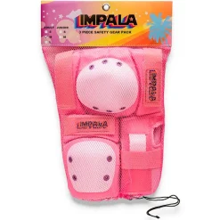 Impala Protective Gear for Roller Skating, Adult, Pink - Size M