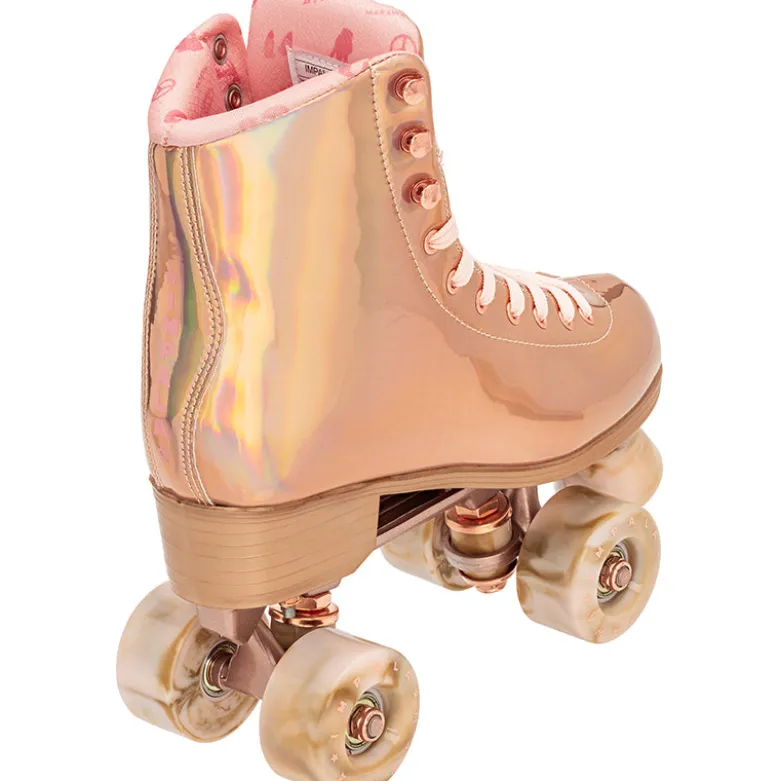 Impala Roller Skates for Kids, Marawa Rose Gold - Sizes 34-40