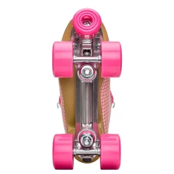 Impala Roller Skates for Kids, Pink Tartan - Sizes 35-40