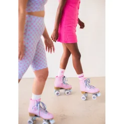 Impala Roller Skates for Kids, Wavy Check - Sizes 34-40