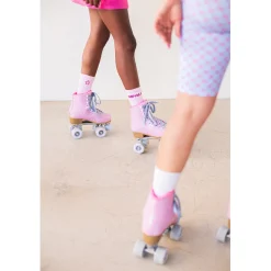 Impala Roller Skates for Kids, Wavy Check - Sizes 34-40
