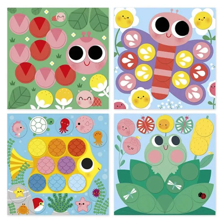 Janod Large Stickers, Ages 2+ – Pond Designs