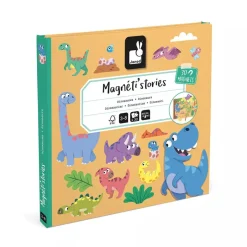 Janod Magnetic Book – Dinosaurs, 30 pcs.