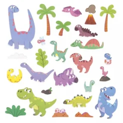 Janod Magnetic Book – Dinosaurs, 30 pcs.
