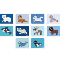 Janod Magnetic Book, 30 Pieces – Polar Animals