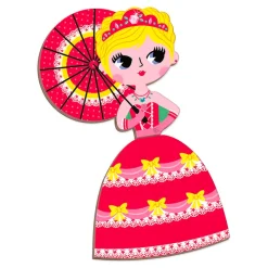 Janod Magnetic Book, Princess