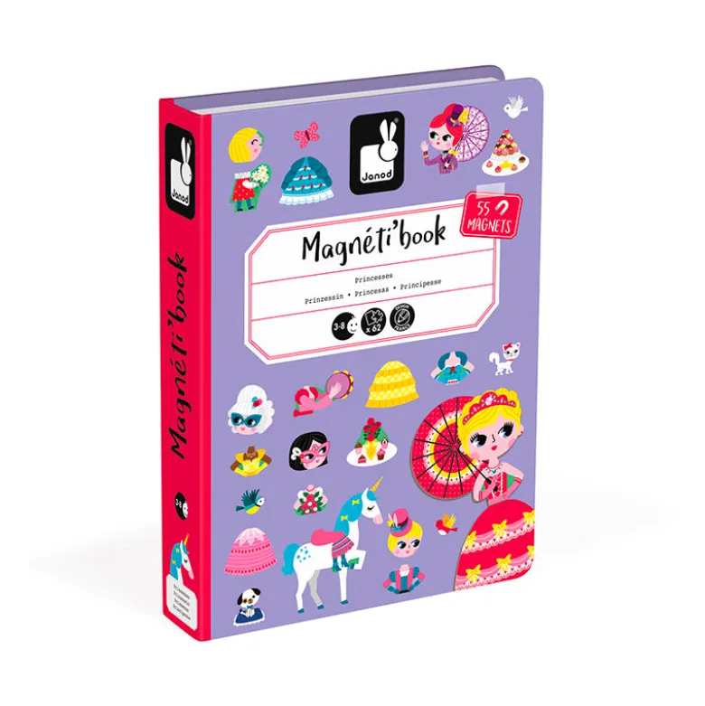 Janod Magnetic Book, Princess