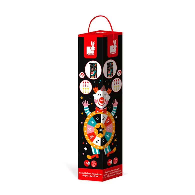 Janod Magnetic Dart Game, Circus