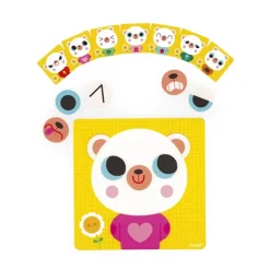 Janod Magnetic Game, The Sensitive Bear