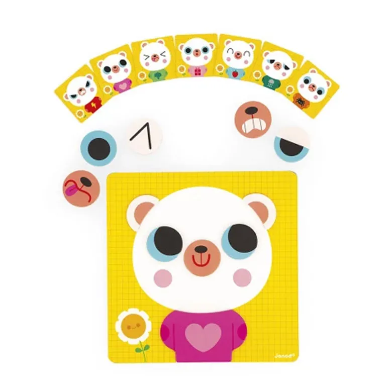 Janod Magnetic Game, The Sensitive Bear
