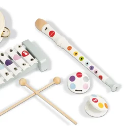 Janod Musical Instrument Set, 5 Pieces – Confetti