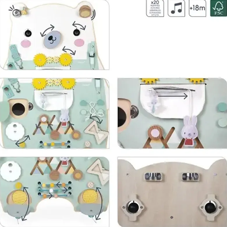 Janod Pure, Bear Activity Board