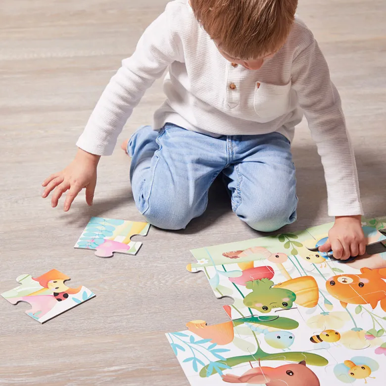 Janod Puzzle Garden Friends, 20 Pieces