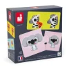 Janod Puzzle, Opposites - 12 Puzzles with 2 Pieces Each